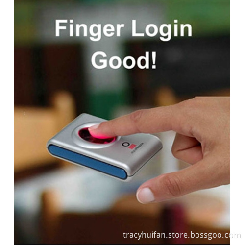 Digital personal fingerprint reader